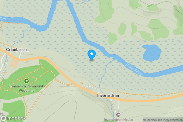 Map location for Ben More Lodge Hotel, Crianlarich, FK20 8QS