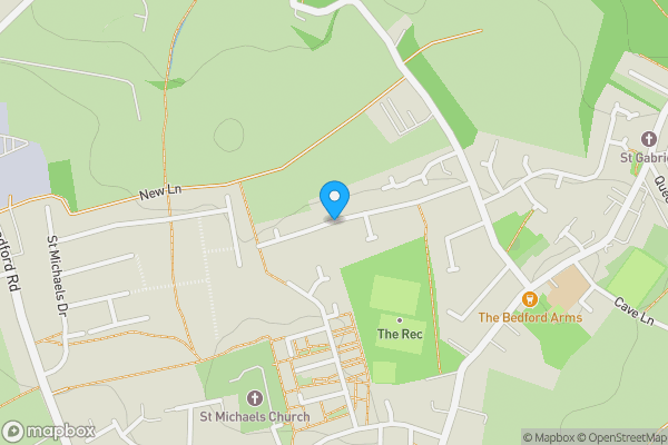 Map location for New Lane, WAKEFIELD, West Yorkshire, WF3 2DP