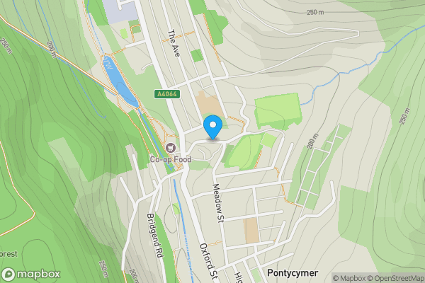 Map location for Gwaun-Bant, Bridgend, CF32 8LN