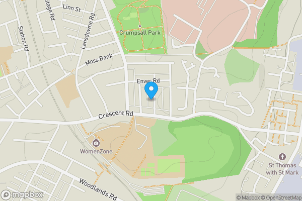 Map location for 13 Hallworth Road, Greater Manchester, M8 5UW