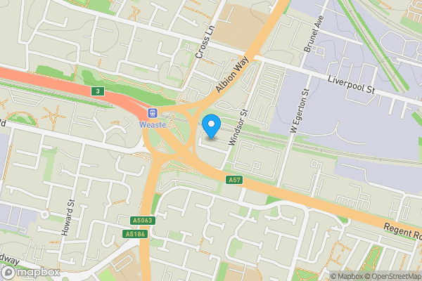 Map location for Apartment 31, Sandringham House, 15 Windsor Street, Salford, Greater Manchester M5 4AX