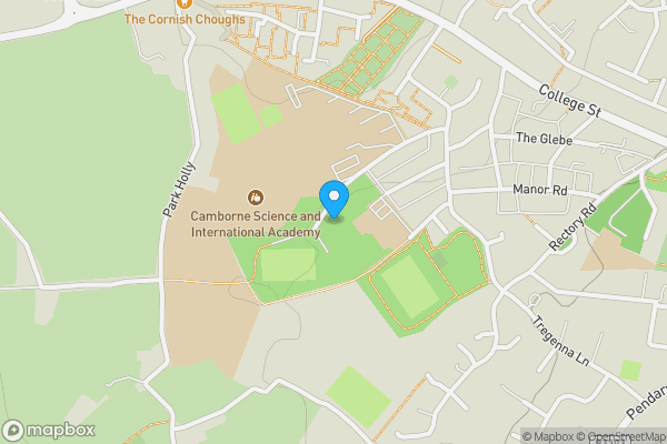 Map location for Lower Crane Farm Cottage Crane, Camborne, Cornwall, TR14 7PX