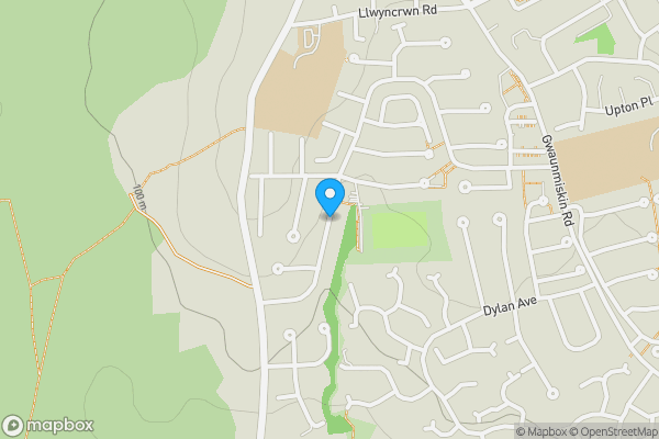 Map location for Heol Seward, PONTYPRIDD, CF38 2SP