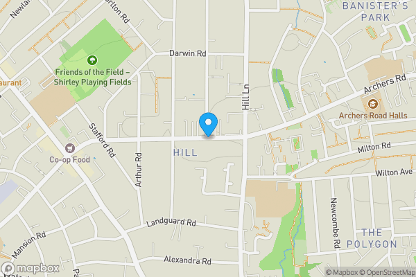 Map location for Howard Road, Southampton, Hampshire, SO15 5BN
