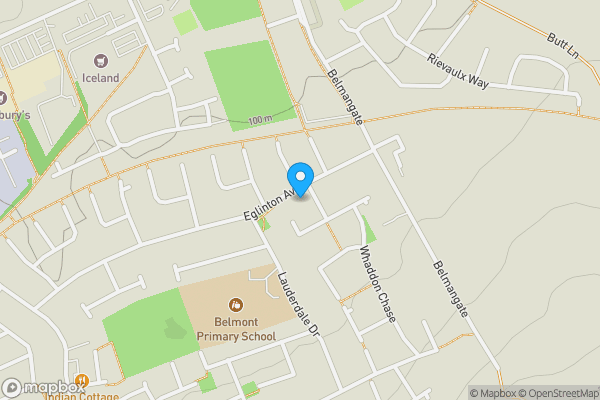 Map location for 19 Eglinton Avenue, Guisborough, North Yorkshire TS14 7BH
