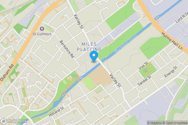 Map location for Flat 107, Victoria Mill, 10 Lower Vickers Street, Manchester, M40 7LJ