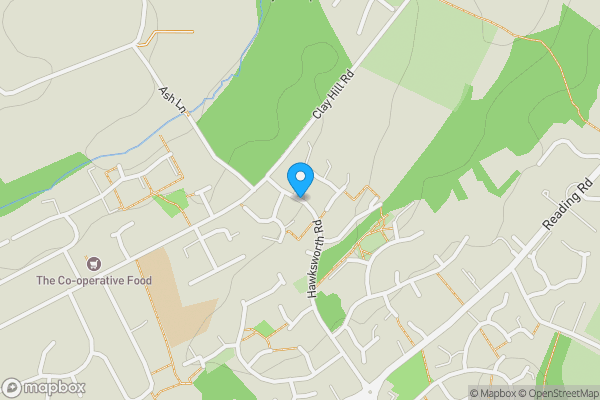 Map location for Hawksworth Road Land, Reading, Berkshire, RG7 3XW