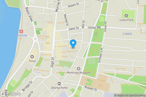 Map location for Unit 1 New Wynd, Let Argos Investment, Montrose, DD10 8AD