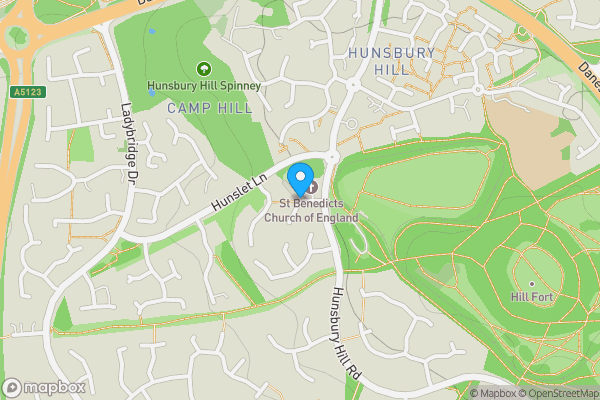 Map location for Land / Plot @ St. Benedicts Mount, Northampton, Northamptonshire, NN4 9XL