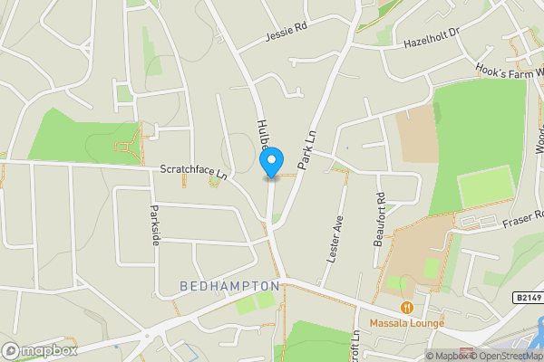 Map location for hulbert road, bedhampton, havant