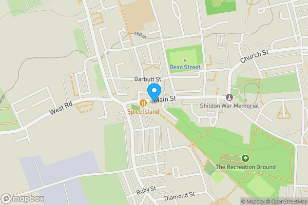 Map location for 86 Main Street, Shildon, DL4 1AQ