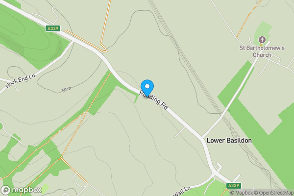 Map location for 13 Reading Road, Lower Basildon, Reading RG8 9NG