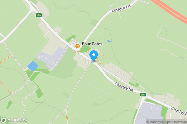 Map location for Land South of Chorley Road, Westhoughton, Bolton, Lancashire BL5 3NS