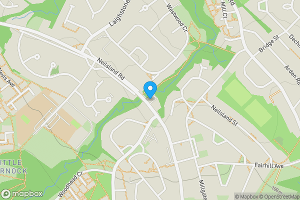 Map location for Units 45 & 45a, 45 Neilsland Road, Hamilton, Lanarkshire, ML3 8NA
