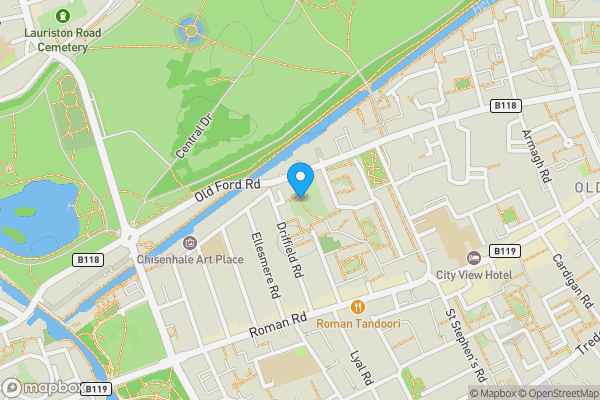 Map location for Daling Way, London, E3 5NW