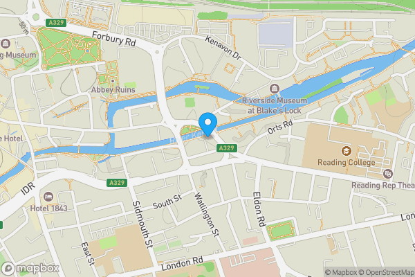 Map location for 16 Royal Court, Kings Road, Reading, Berkshire, RG1 4AE