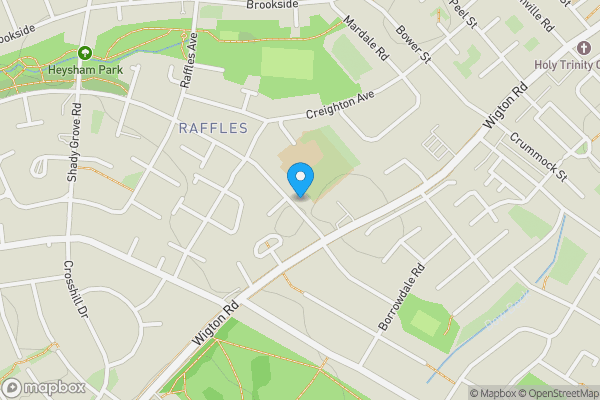 Map location for 20 Balfour Road, Carlisle, Cumbria CA2 7DU