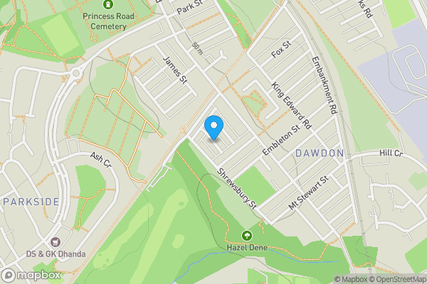 Map location for Chaplin Street, SEAHAM, County Durham, SR7 7RG