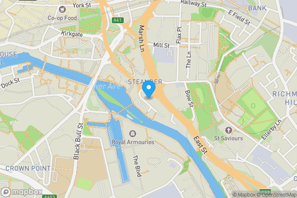 Map location for 110 Trinity One, East Street, Leeds, West Yorkshire LS9 8AE