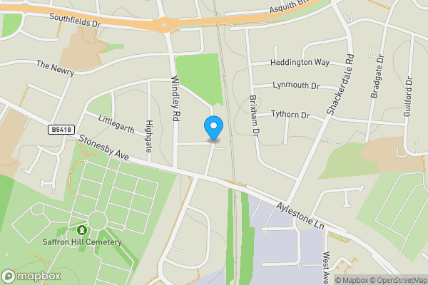 Map location for Goldhill, Leicester, Leicestershire, LE2 6TQ