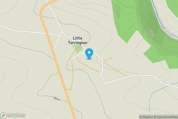 Map location for 7 Town Meadow, Little Torrington, Torrington, EX38 8RD