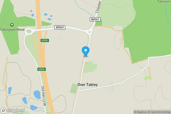 Map location for Former Service Station, Chester Road, Knutsford, Cheshire WA16 0PP