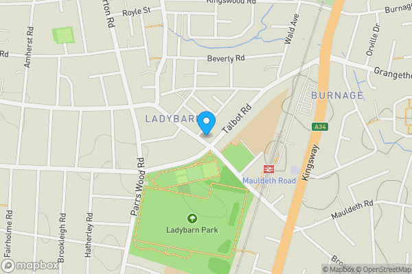 Map location for 149 Mauldeth Road, Manchester M14 6SR