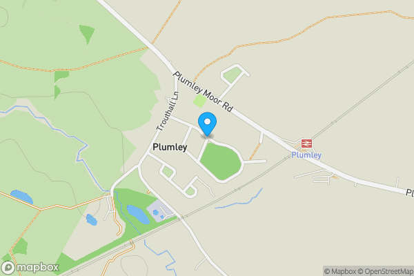 Map location for Yew Tree Road, Plumley