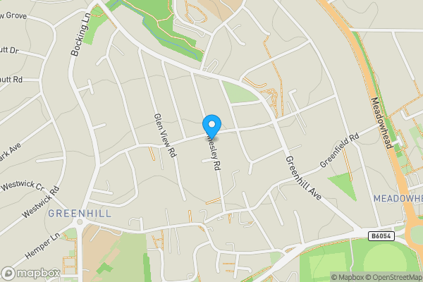 Map location for Annesley Road, Greenhill, Sheffield, South Yorkshire, S8 7SD