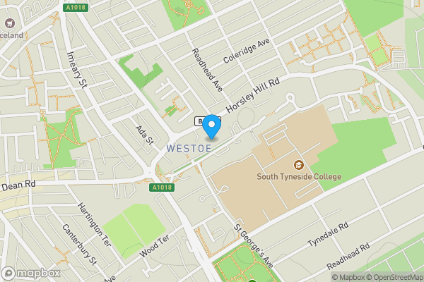 Map location for 16, Westoe Village, SOUTH SHIELDS, Tyne and Wear, NE33 3EB