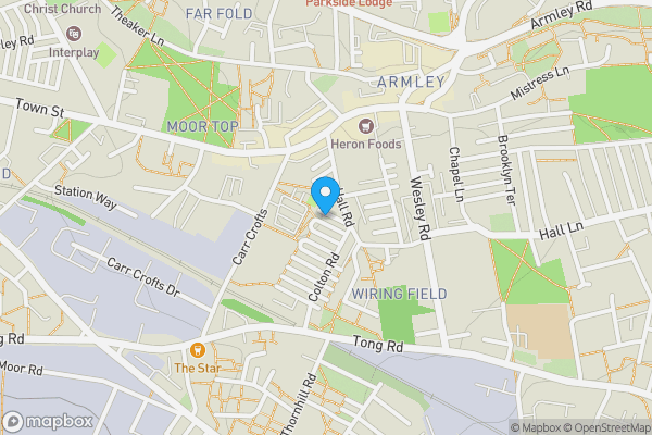 Map location for 4 Colton Street, Leeds, West Yorkshire LS12 1TX