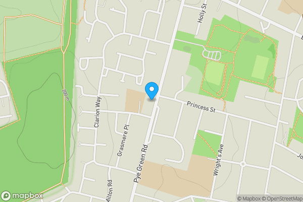 Map location for 357, Pye Green Road, Cannock, Staffordshire, WS11 5RW