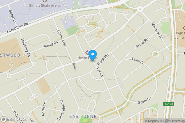 Map location for Land At Far Lane, East Dene, Rotherham, South Yorkshire S65 2RZ