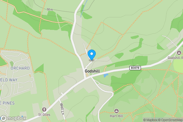 Map location for Jubilee Farm, Purlieu Lane, Godshill, Fordingbridge, SP6 2LW