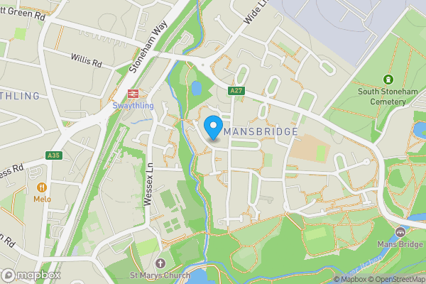 Map location for 1, Brookside Way, SOUTHAMPTON, Hampshire, SO18 2LQ