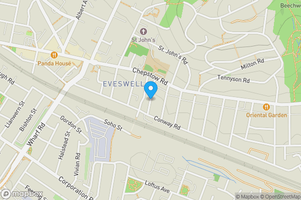 Map location for Rosslyn Road, Newport, NP19 8PD