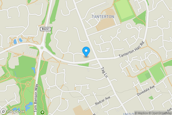 Map location for 165 Tag Croft, Ingol, Preston PR2 7AJ