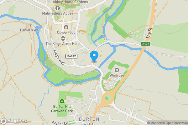 Map location for 15-17, St. Johns Street, Malmesbury, SN16 9BW