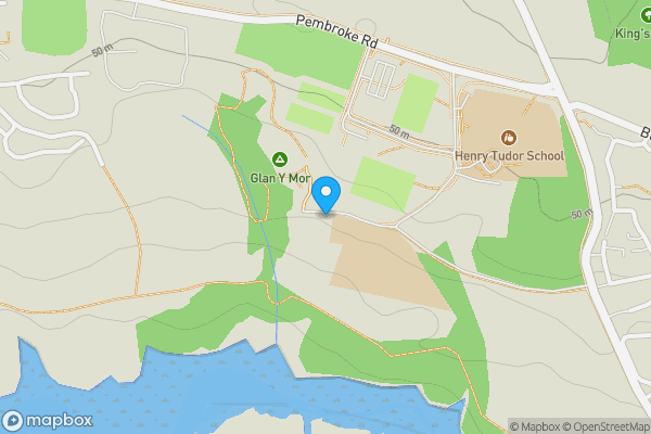 Map location for Flat 1 Glan Y Mor, Amroth, Narberth, Dyfed, SA67 8NG