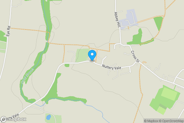 Map location for Hazel House, Nuttery Vale, Hoxne, Eye, Suffolk IP21 5BB