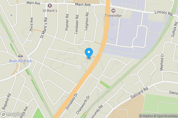 Map location for 88 Alberta Road, Enfield, Middlesex, EN1 1JB