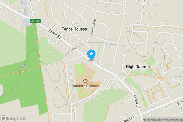 Map location for Front Street, Houghton Le Spring, Tyne and Wear, DH4 7AU