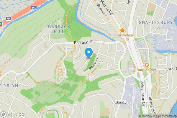 Map location for Upper Power Street, Newport, NP20 5FT