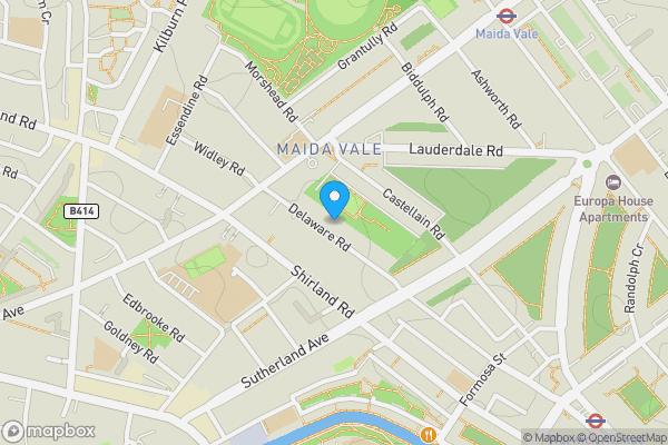 Map location for 70 Delaware Mansions, Delaware Road, Maida Vale, London, W9 2LJ