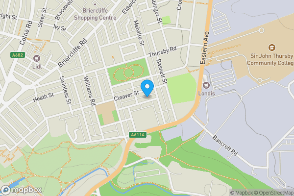 Map location for 40. Ferndale Street, Burnley, Lancashire, BB10 3EP