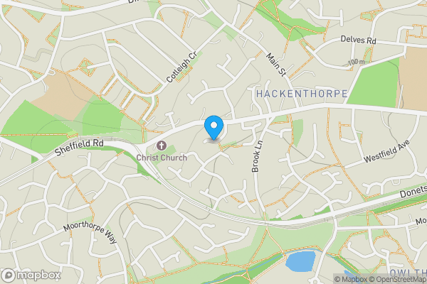 Map location for Brookside Close, Sheffield, S12 4LE