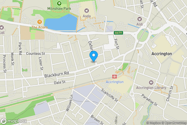 Map location for Land At Bank Top Farm, Bank Top, Rossendale, , BB4 9NF