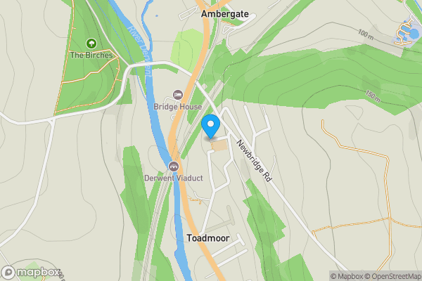 Map location for Villas Road, Belper, Derbyshire, DE56 2GQ