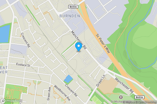Map location for Bradford Avenue, Greater Manchester, BL3 2PF