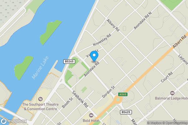 Map location for Flat 4, 14, Avondale Road, SOUTHPORT, Merseyside, PR9 0ND